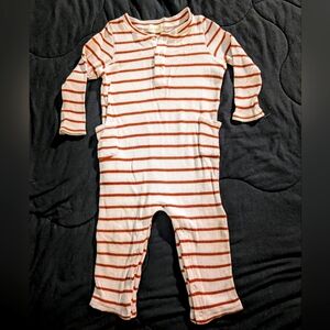 Tullabee x Angel Dear thermal stripe romper